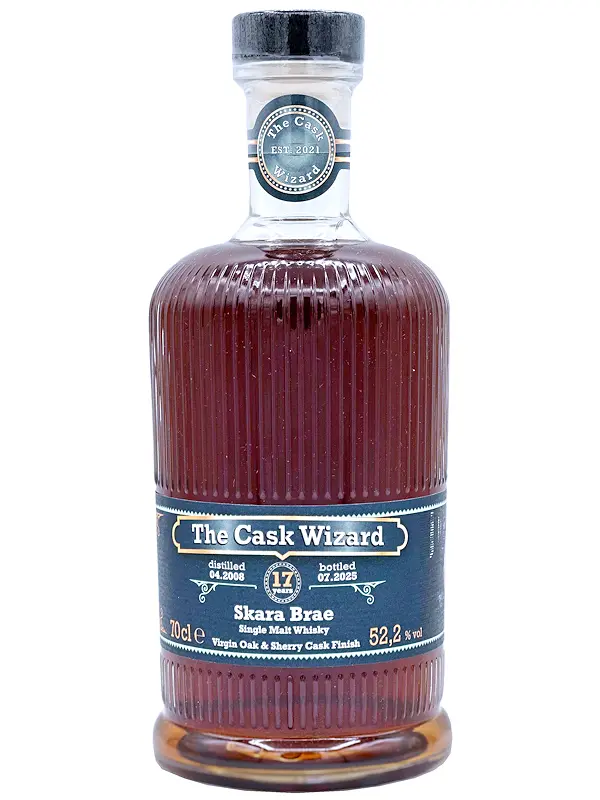 18704Bild Skara Brae - 17 Jahre - Vintage 2008 - Virgin Oak & Sherry Cask Finish - The Cask Wizard - Single Malt Whisky