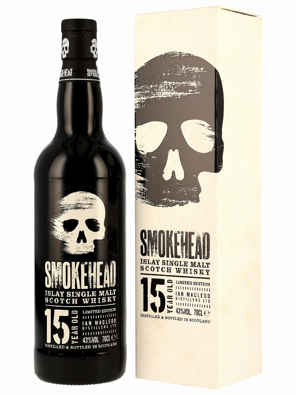 Smokehead 15 Jahre - Islay Single Malt Whisky - 5cl Sample