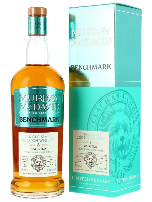 18327 Caol Ila 8 Jahre - Vintage 2014 - Tokaji Wine Cask Finish - Murray McDavid - Benchmark - Limited Release - Single Malt Scotch Whisky