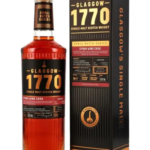 1770 Glasgow 5 Jahre - Vintage 2020 - Unpeated - Syrah Wine Cask - Batch No. 01 - Small Batch Series - Single Malt Scotch Whisky