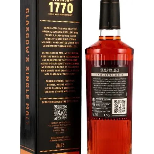 1770 Glasgow 5 Jahre - Vintage 2020 - Unpeated - Syrah Wine Cask - Batch No. 01 - Small Batch Series - Single Malt Scotch Whisky