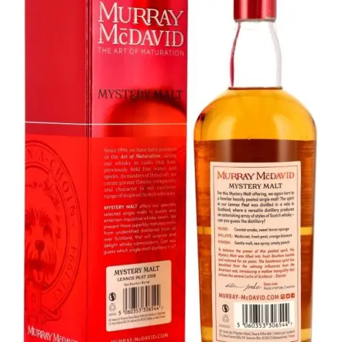 18334R Lennox Peat 6 Jahre - Vintage 2018 - Bourbon Barrel - Murray McDavid - Mystery Malt - Limited Release - Single Malt Scotch Whisky