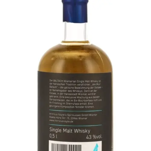 18343R Baltach - Wismarian Single Malt Whisky - neue Ausstattung