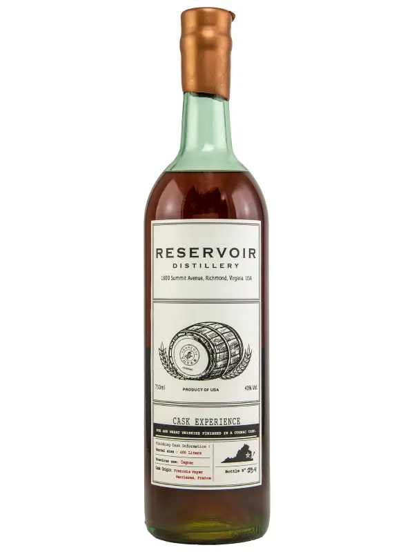 18353 Reservoir - Cognac Cask - Cask Experience - Rye and Wheat Whiskey