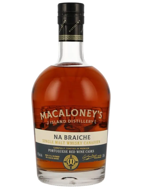 Macaloney's - Na Braiche - Portuguese Red Wine Casks - Canadian Island Single Malt Whisky