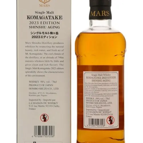 MARS Komagatake - Shinshu Distillery - 2023 Edition - Single Malt Japanese Whisky