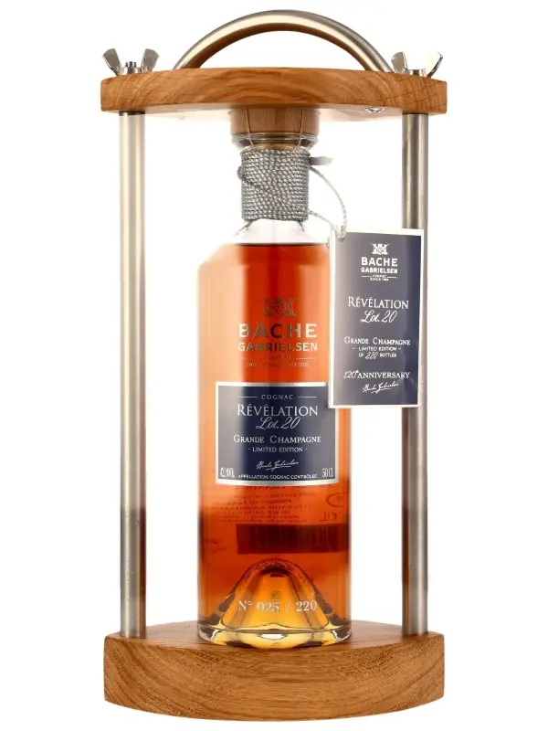 Bache-Gabrielsen - Révélation Lot. 20 - 120th Anniversary - Limited Edition - Grande Champagne - 0,5 l - Cognac