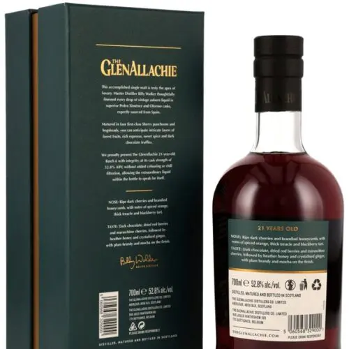 Glenallachie 21 Jahre - Batch 6 - Cask Strength - Speyside Single Malt Scotch Whisky