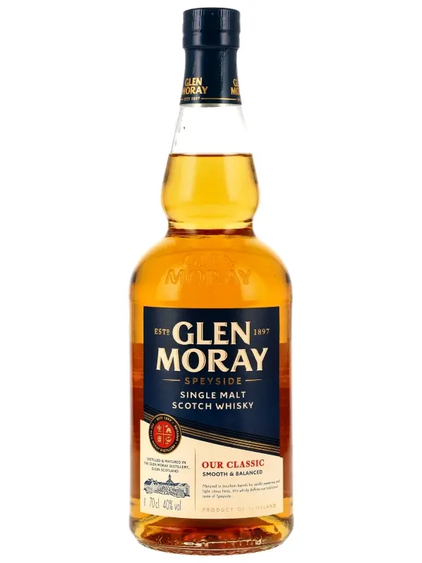 18413 Glen Moray - Our Classic - Speyside Single Malt Scotch Whisky - ohne Umverpackung