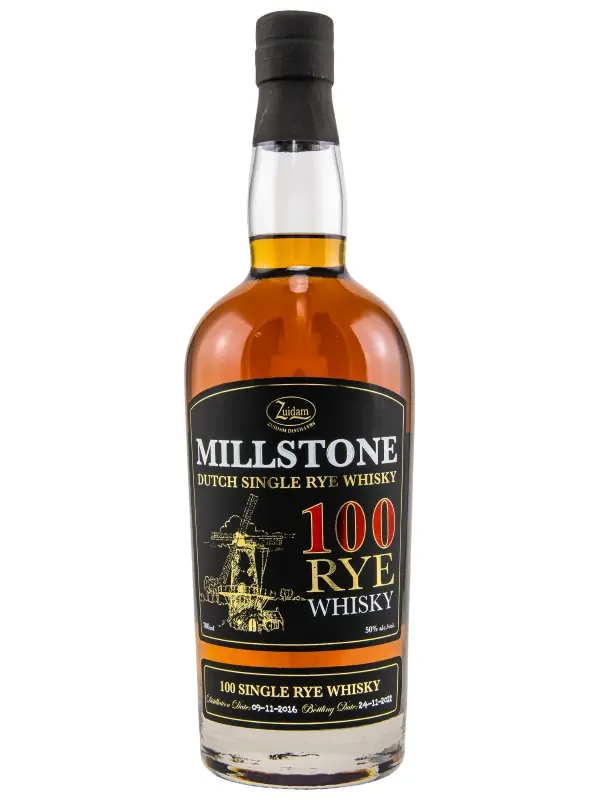 18437 Millstone - Vintage 2016 - 100 Rye Whisky - Dutch Single Rye Whisky