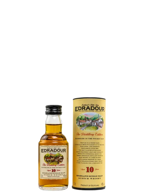 18455 Edradour 10 Jahre - 50 ml - Highland Single Malt Scotch Whisky