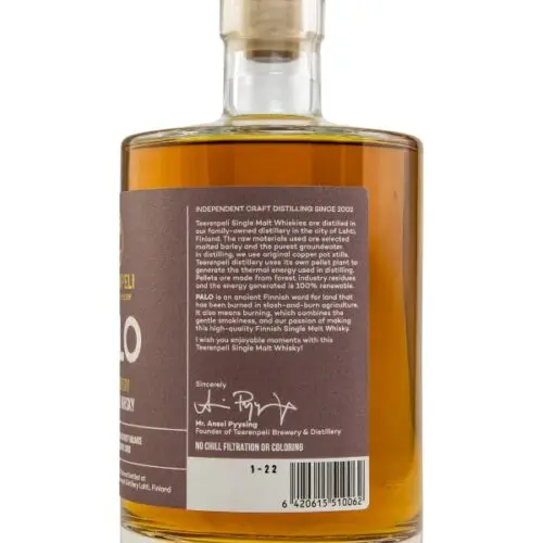 Teerenpeli - Palo - Peated Sherry Cask - Single Malt Whisky