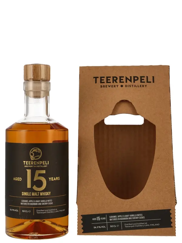 18459 Teerenpeli 15 Jahre - Bourbon & Sherry Casks - Single Malt Whisky