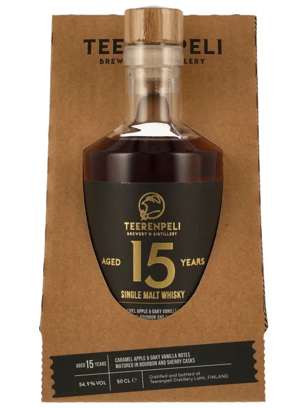 Teerenpeli 15 Jahre - Bourbon & Sherry Casks - Single Malt Whisky