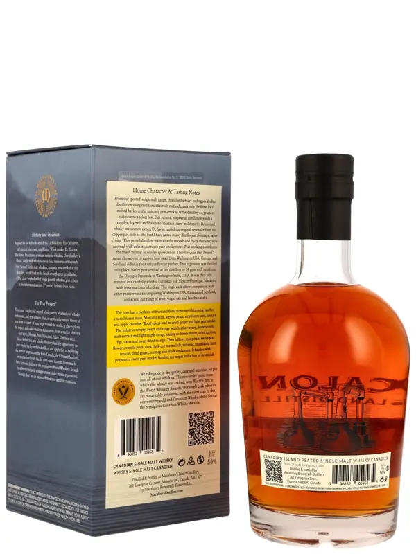 Macaloney's - The Peat Project - Washington Peat - Cask No. 173 - Single Cask Series - Peated Single Malt Whisky