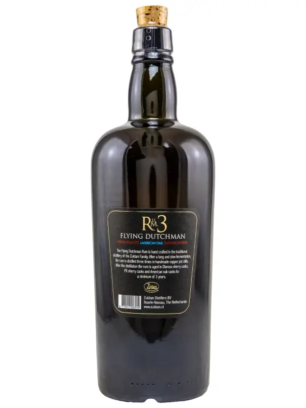 R00921R Flying Dutchman No. 3 - 3 Jahre - PX, American Oak & Oloroso Sherry Casks - Zuidam Distillers - Rum