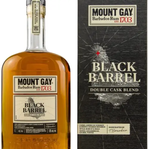 Mount Gay - Black Barrel - Double Cask Blend Barbados Rum - 1 Liter