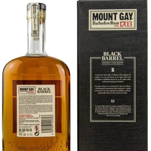 Mount Gay - Black Barrel - Double Cask Blend Barbados Rum - 1 Liter