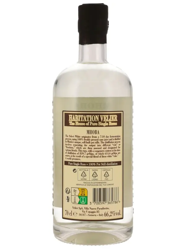 Mhoba - Habitation Velier - South Africa Pure Single Rum