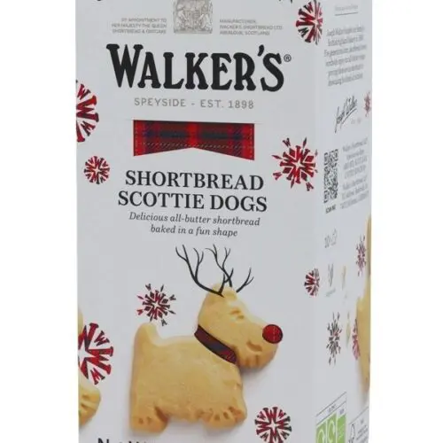 100929 Walkers - Shortbread - Scottie Dogs "Reindeer" - 120g