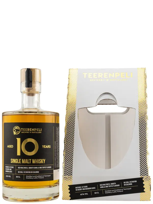 18541 Teerenpeli 10 Jahre - Matured in Sherry and Bourbon Cask - Single Malt Whisky