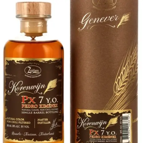 18571 Korenwijn 7 Jahre - Pedro Ximénez - Single Barrel Bottling - 200 ml - Zuidam Distillers - Genever