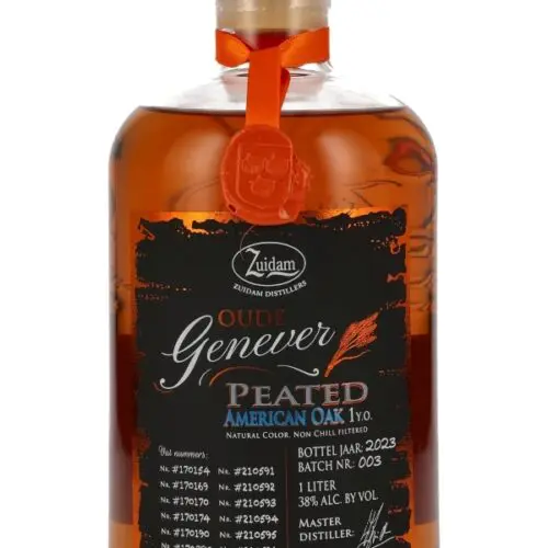 18576 Oude Genever Peated 1 Jahr - American Oak - Batch No. 003 - Zuidam Distillers - Genever