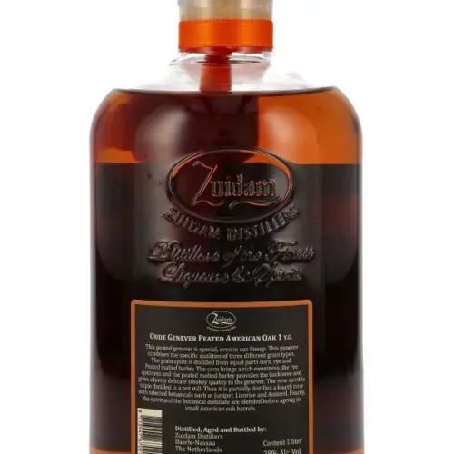 18576R Oude Genever Peated 1 Jahr - American Oak - Batch No. 003 - Zuidam Distillers - Genever