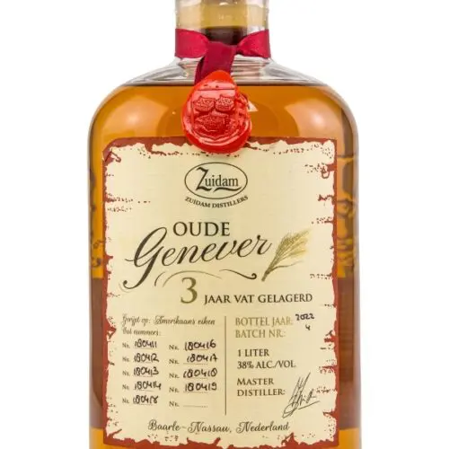 18580 Oude Genever 3 Jahre - American Oak - Batch No. 4 - Zuidam Distillers - Genever