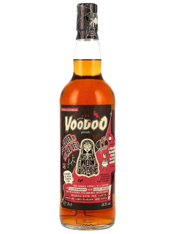 18637 Coven of the Red Veil 14 Jahre - Batch No. 003 - Whisky of Voodoo - Blended Grain Scotch Whisky