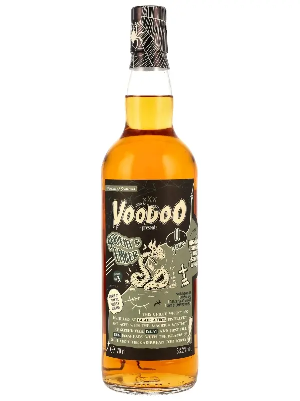 18638 Serpent´s Ember (Blair Athol) 11 Jahre - Batch No. 003 - Whisky of Voodoo - Single Malt Scotch Whisky
