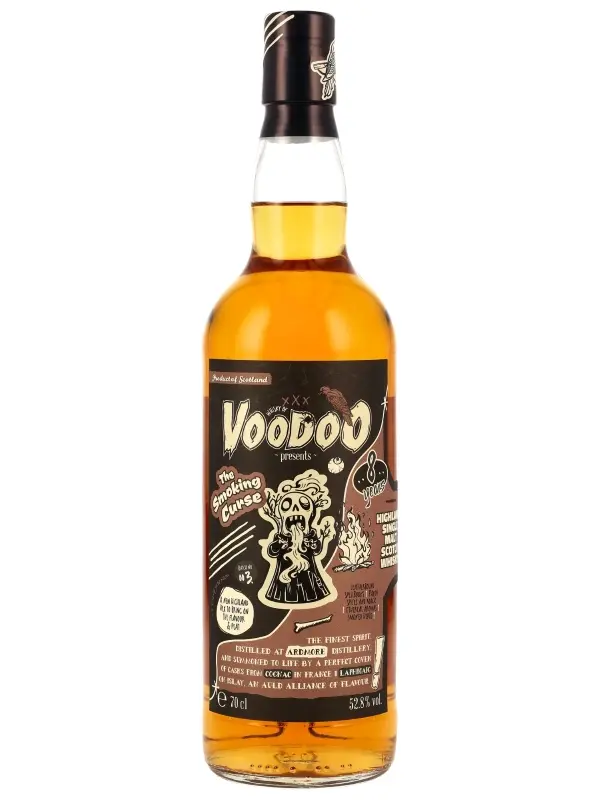 18639 Smoking Curse (Ardmore) 8 Jahre - Batch No. 003 - Whisky of Voodoo - Single Malt Scotch Whisky