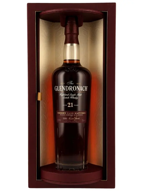 Glendronach 21 Jahre - Sherry Cask Matured - Highland Single Malt Scotch Whisky