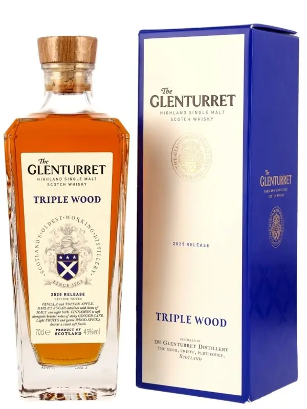 18660 Glenturret - Triple Wood - 2025 Release - Highland Single Malt Scotch Whisky