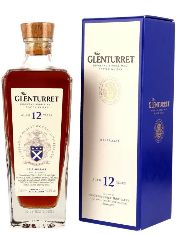 18664 Glenturret 12 Jahre - 2025 Release - Highland Single Malt Scotch Whisky