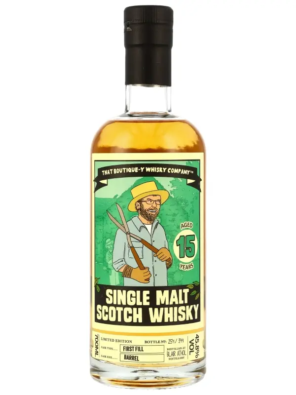 18677 Blair Athol 15 Jahre - First Fill Barrel Cask - That Boutique-y Whisky Company (TBWC) - Limited Edition - Single Malt Scotch Whisky