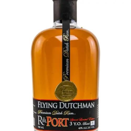 Flying Dutchman 3 Jahre – Port - Batch 1 - Special Limited Edition – Zuidam Distillers - Premium Dutch Rum
