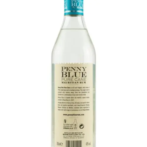 Penny Blue - Pure Cane - Single Estate - Medine Distillery - Mauritian Rum
