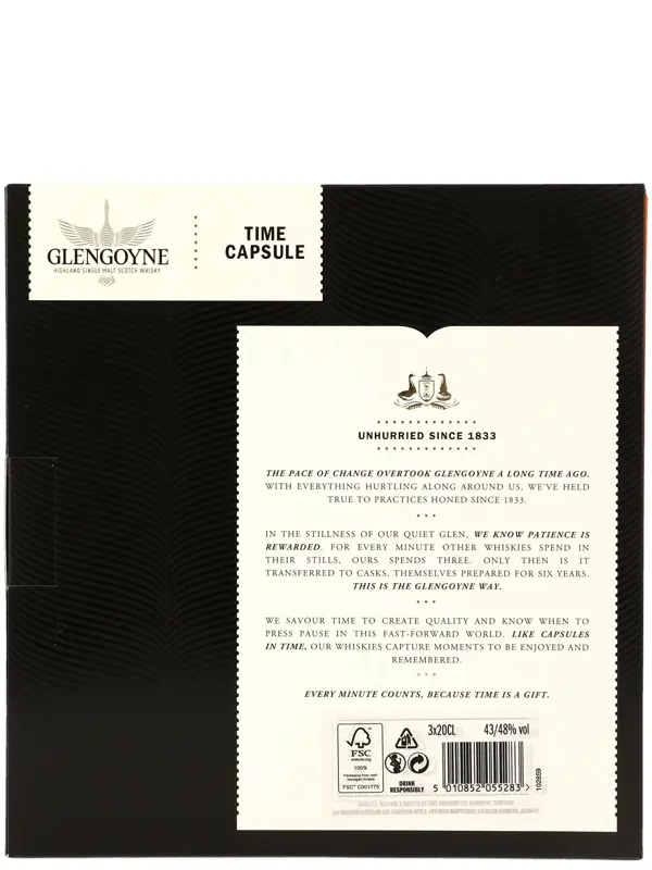Glengoyne - Time Capsule - 3 x 200 ml - Highland Single Malt Scotch Whisky