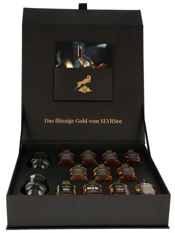 18735 Slyrs - Tasting Box - 11 x 2 cl - Bavarian Single Malt Whisky