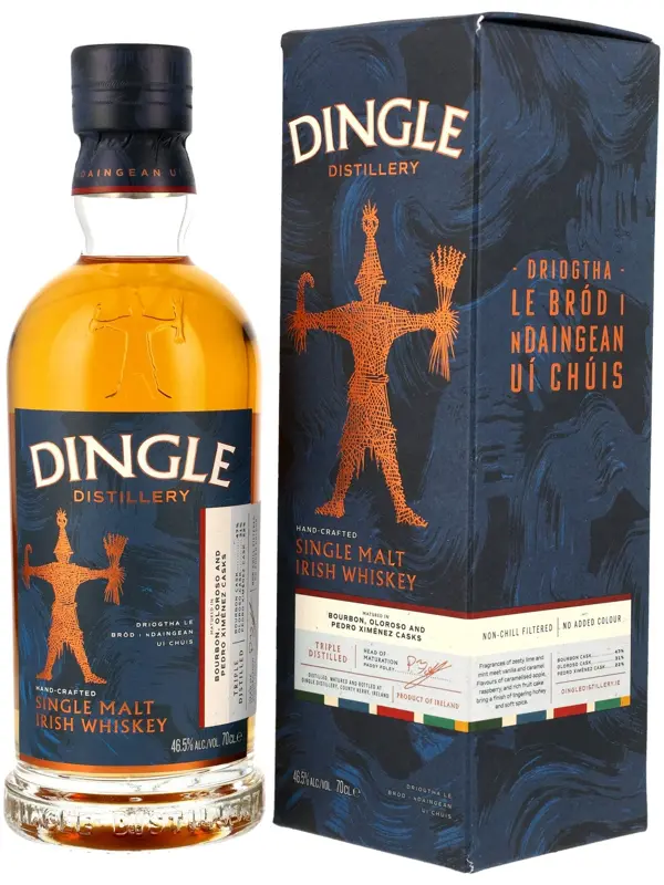 18747 Dingle - Matured in Bourbon, Oloroso & Pedro Ximénez Casks - Single Malt Irish Whiskey