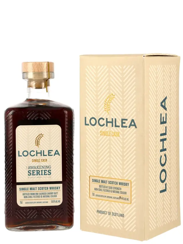 18772 Lochlea - The Awakening Series 2025 by Kirsch Import - Oloroso Sherry Butt - Single Cask #244 - Single Malt Scotch Whisky