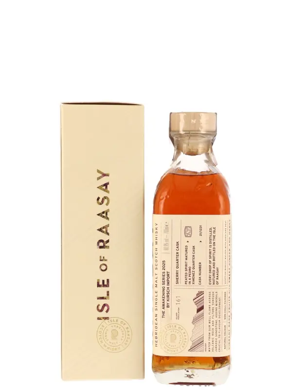 Isle of Raasay - Peated - The Awakening Series 2025 by Kirsch Import - Pedro Ximénez Quarter Cask #21/1231 - Hebridean Single Malt Scotch Whisky