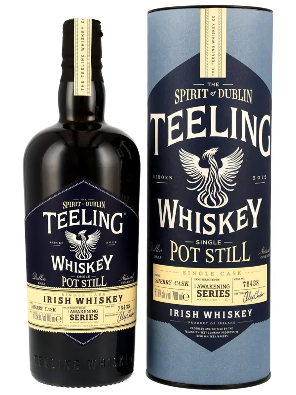 18780 Teeling - The Awakening Series 2025 by Kirsch Import - Sherry Cask #76438 - Single Pot Still - Irish Whiskey