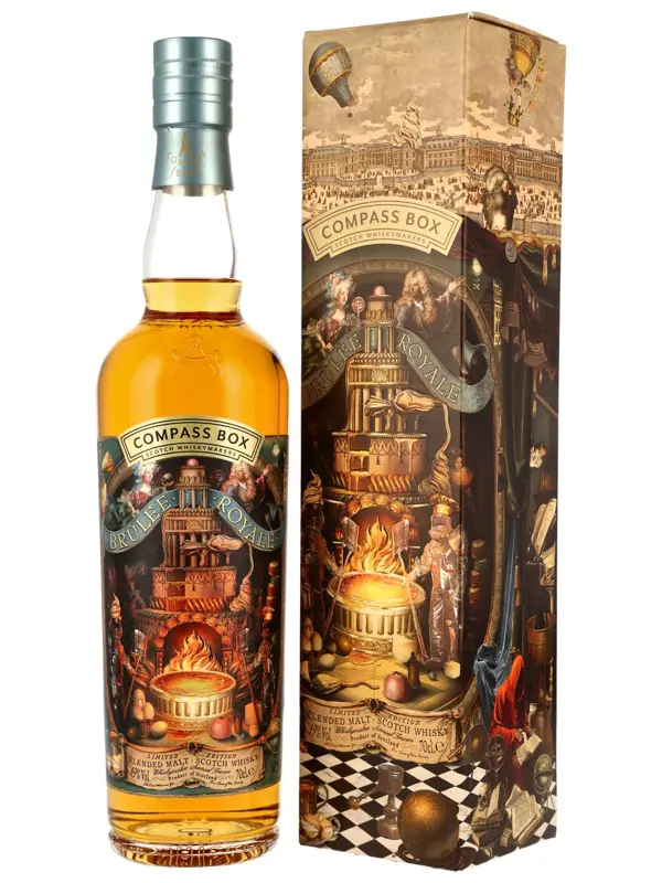 Brûlée Royale - Compass Box - Ex-Bourbon Barrels - Blended Malt Scotch Whisky