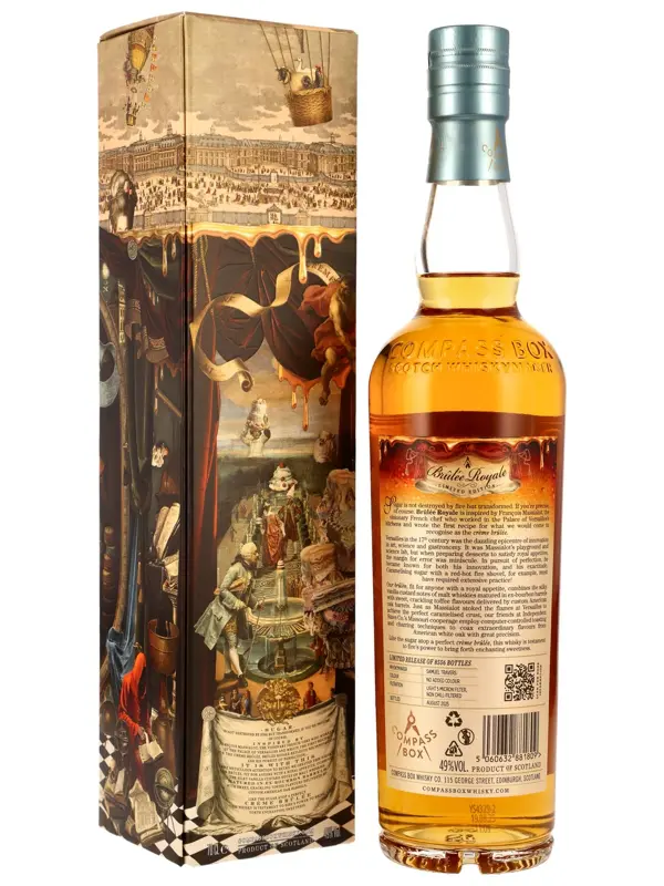 Brûlée Royale - Compass Box - Ex-Bourbon Barrels - Blended Malt Scotch Whisky