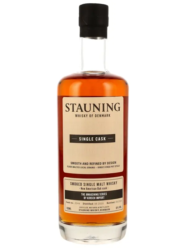 18795 Stauning - The Awakening Series 2025 by Kirsch Import - New American Oak Cask #2544 - Smoked Single Malt Whisky of Denmark