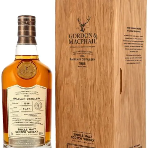 18829 Balblair 38 Jahre - Vintage 1986 - Refill American Hogshead - Cask No. 12484 - Gordon & MacPhail - Connoisseurs Choice - Cask Strength - Single Malt Scotch Whisky