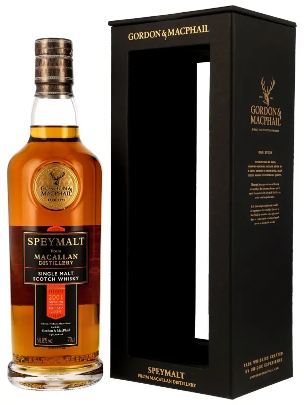 Macallan by Speymalt - Vintage 2001 - Cask #5101 - Gordon & MacPhail - Single Malt Scotch Whisky