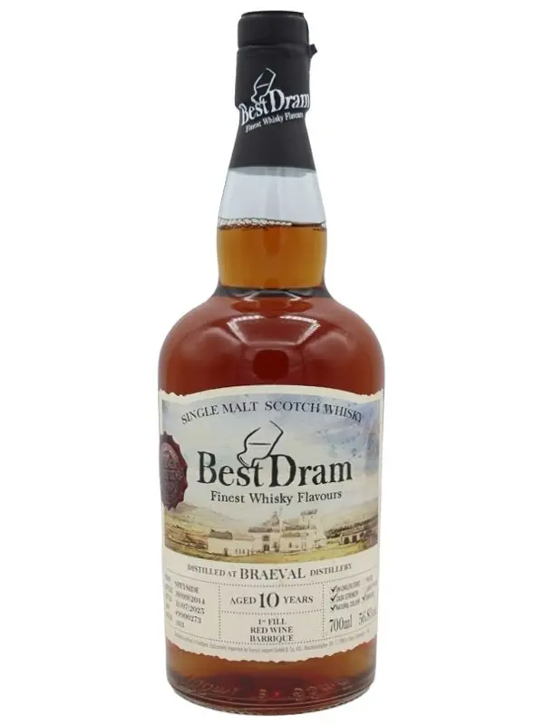 Blair Athol 10 Jahre - Vintage 2014 - 1st Fill Red Wine Barrique - Cask #9900273 - Best Dram - Single Malt Scotch Whisky